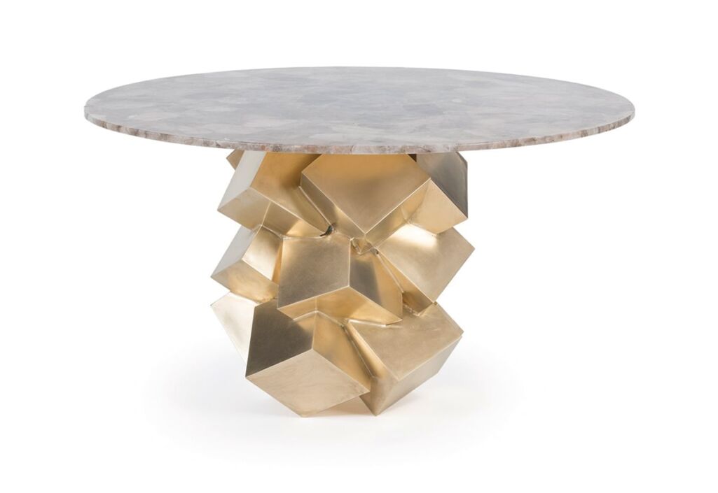 Pyrite table
