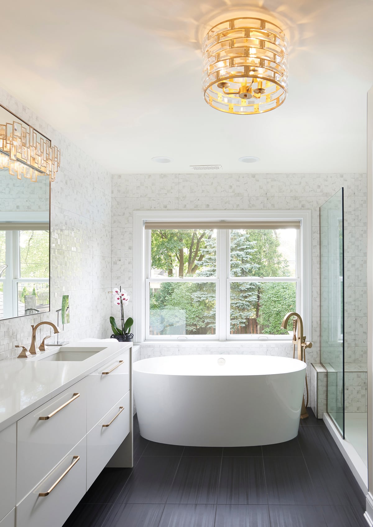 master bath by Hilary Bailes